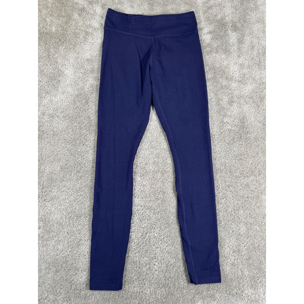Pact Organic Cotton Leggings Navy Blue Small Yoga Lounge Pants Eco Friendly
